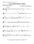 O Christmas Tree - Mallet Percussion