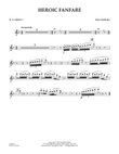 Heroic Fanfare - Bb Clarinet 1