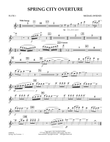 Spring City Overture - Flute 1 mini preview