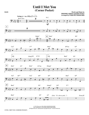 Until I Met You (Corner Pocket) - Bass