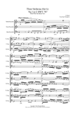 Bach: Sinfonia (Three part Inventions) Nos.1, 2 & 3 - low recorder trio (TTB/ATB)