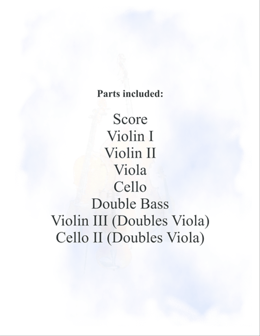 Scheherazade II, The Story of Kalender Prince Chamber Orchestra scores gallery preview page 2