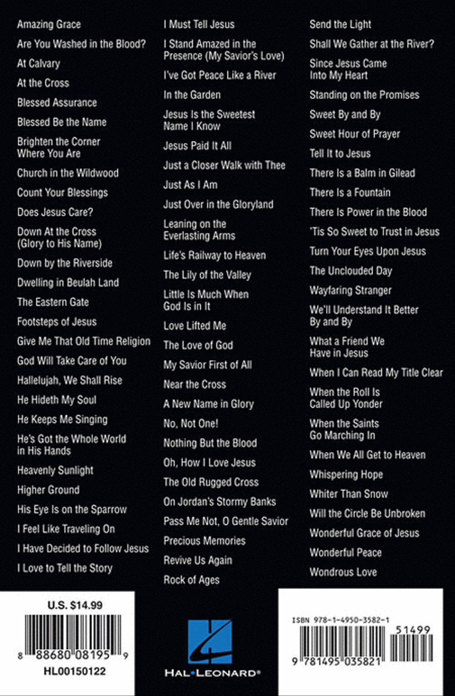 Gospel Hymns Gospel Hymns Piano scores gallery preview page 2