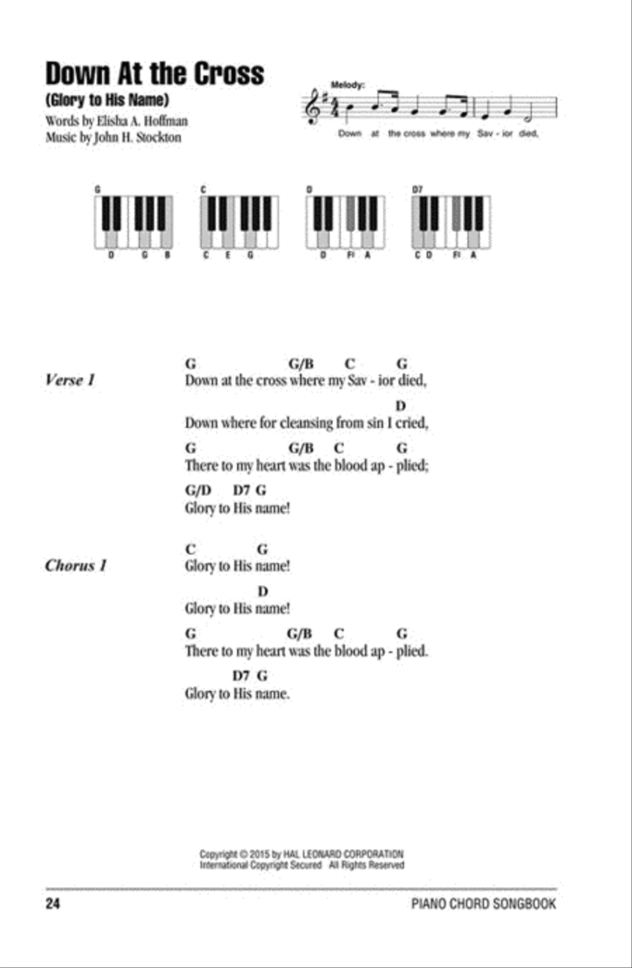 Gospel Hymns Gospel Hymns Piano scores gallery preview page 3