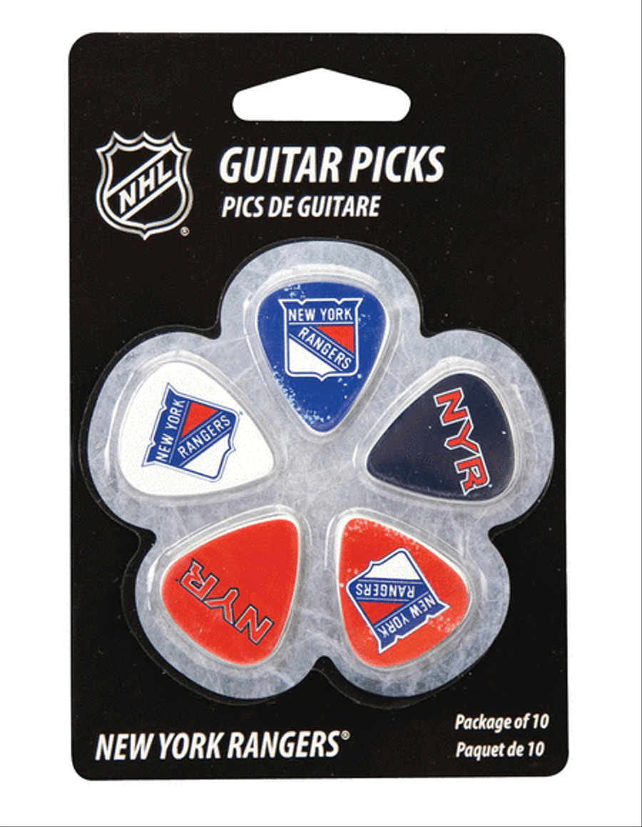 New York Rangers Guitar Picks Picks scores gallery preview page 1