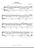 Nocturne (from The Last Days of Summer)