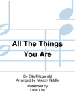 All The Things You Are