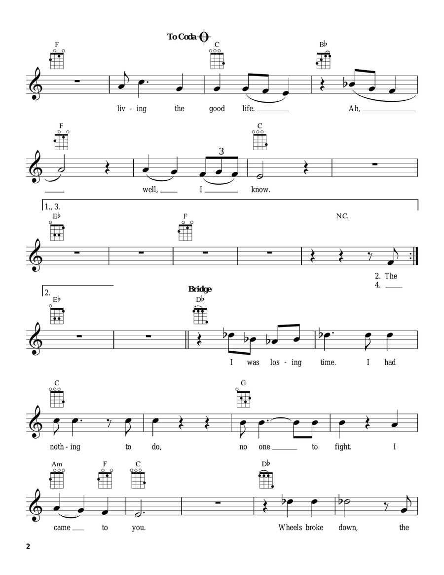 High Time High Time Ukulele scores gallery preview page 2