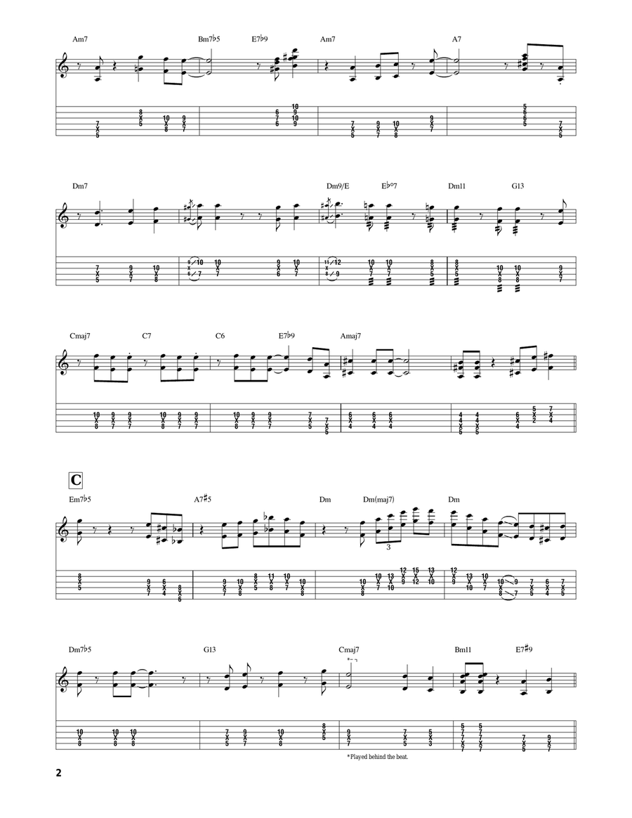 Alone Together Alone Together Electric Guitar scores gallery preview page 2