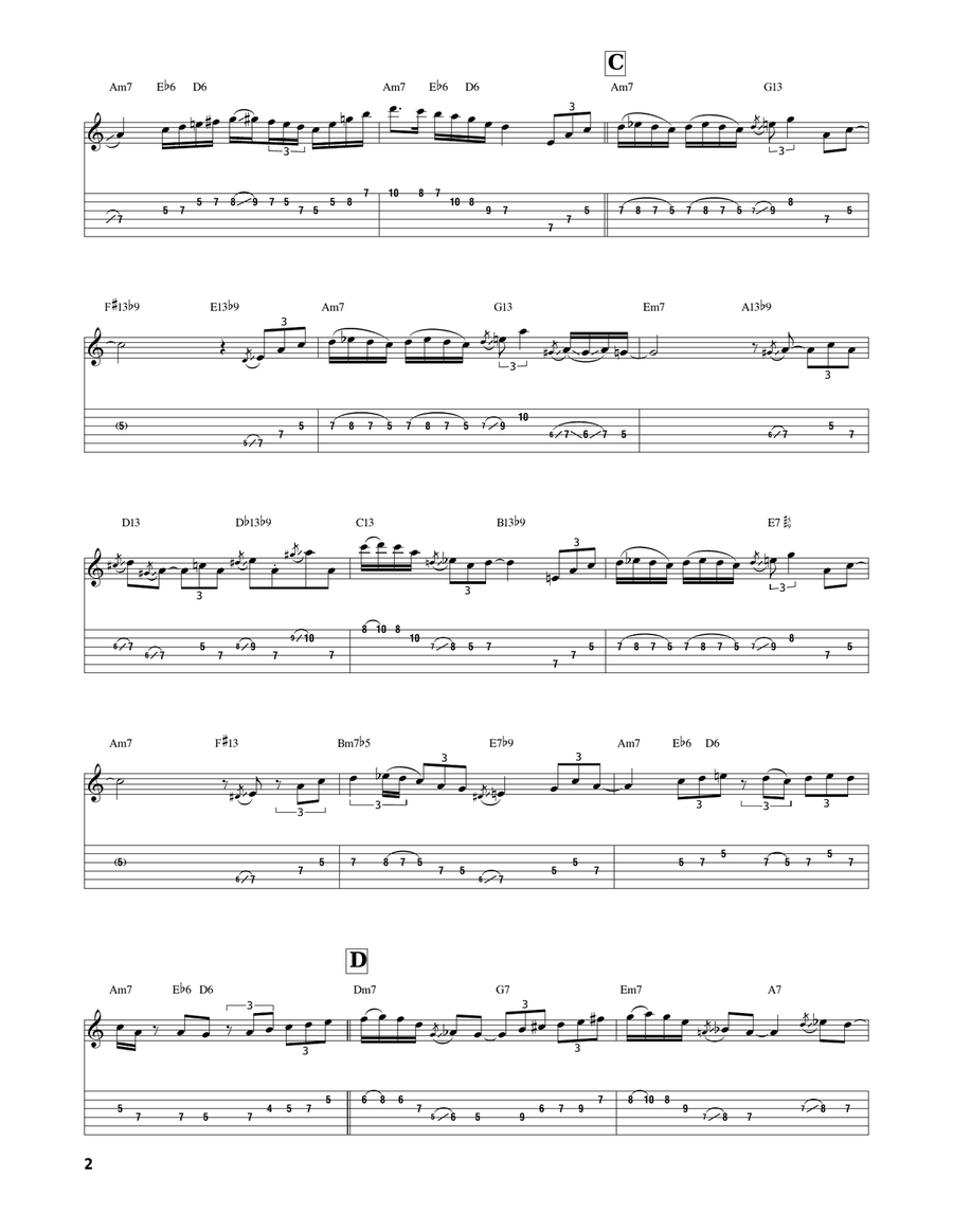 Trick Trick Electric Guitar scores gallery preview page 2