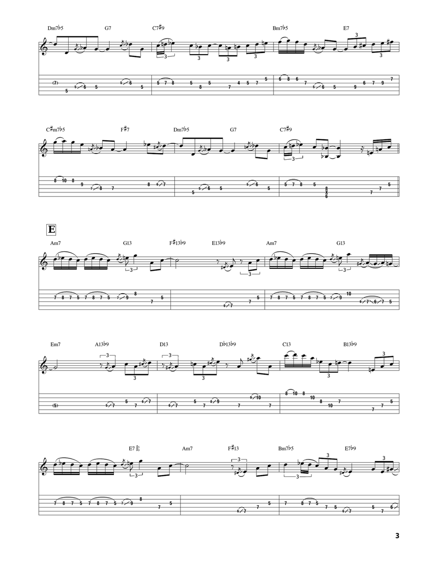 Trick Trick Electric Guitar scores gallery preview page 3