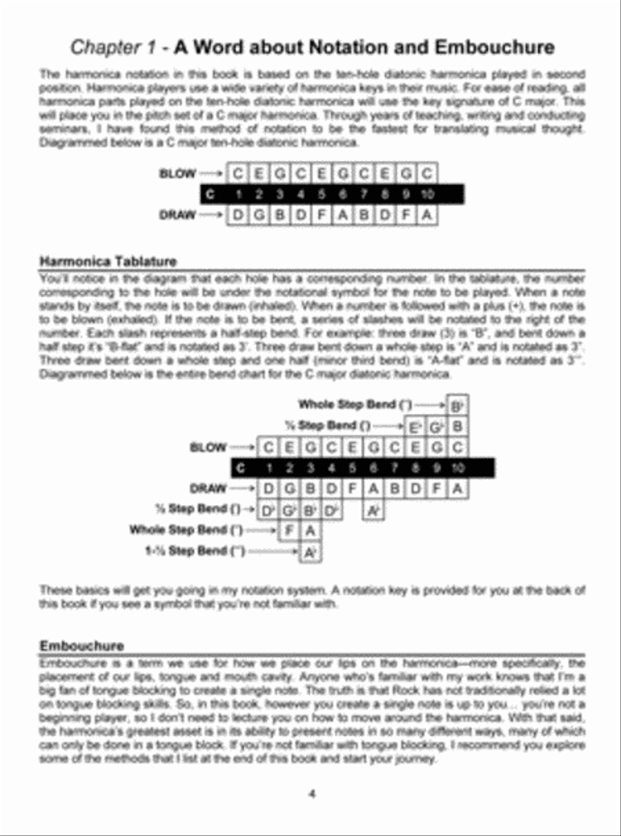 Rock Harmonica Harmonica scores gallery preview page 3