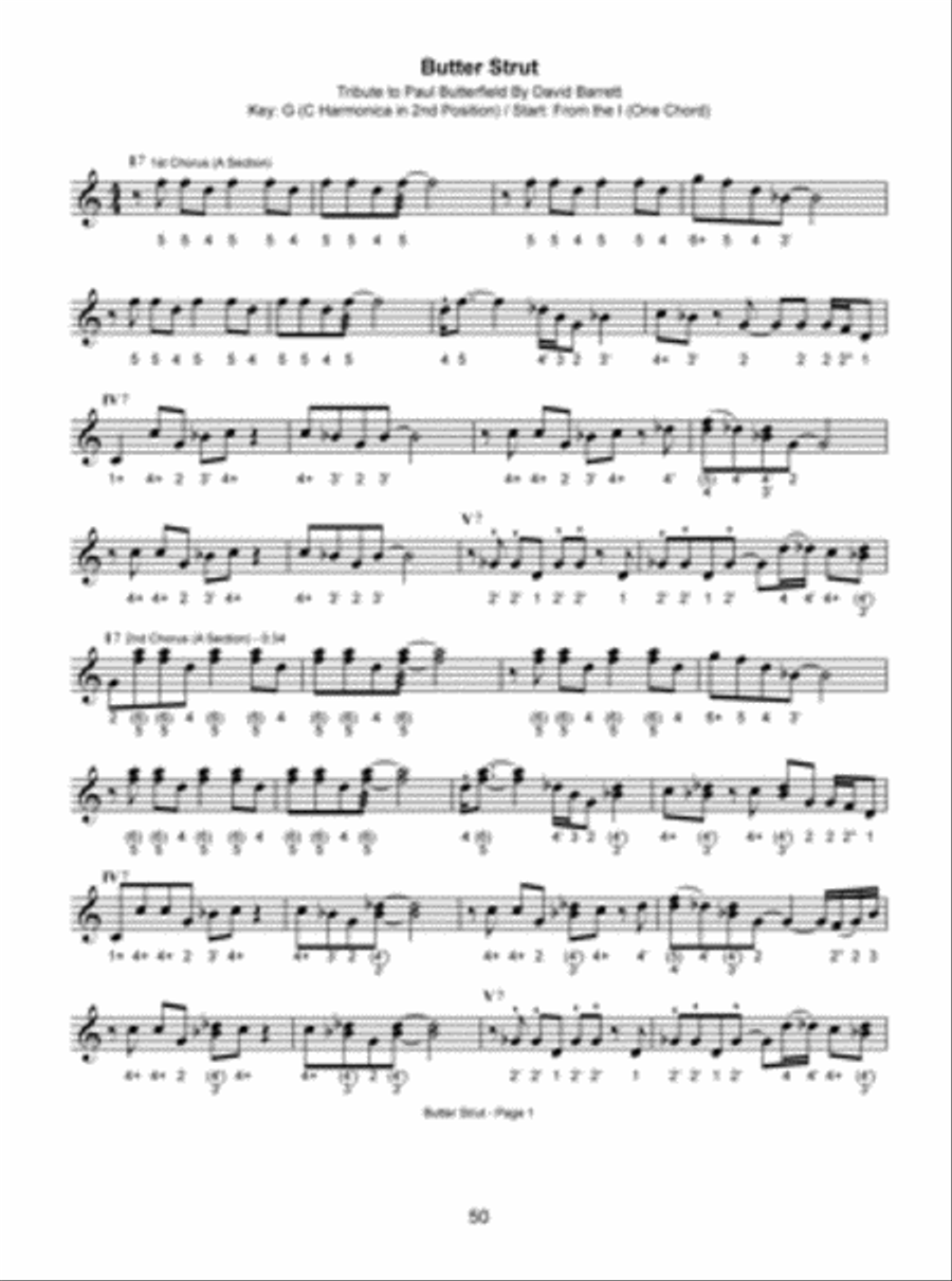 Rock Harmonica Harmonica scores gallery preview page 4