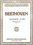 Sonate No. 19 Op. 49 No. 1 en Sol min.