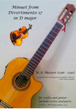 Minuet from Divertimento 17