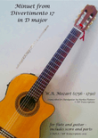Minuet from Divertimento 17 KV 334