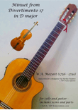 Minuet from Divertimento 17 K.334