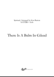 There Is Balm In Gilead