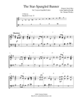 The Star-Spangled Banner - for 2-octave handbell choir