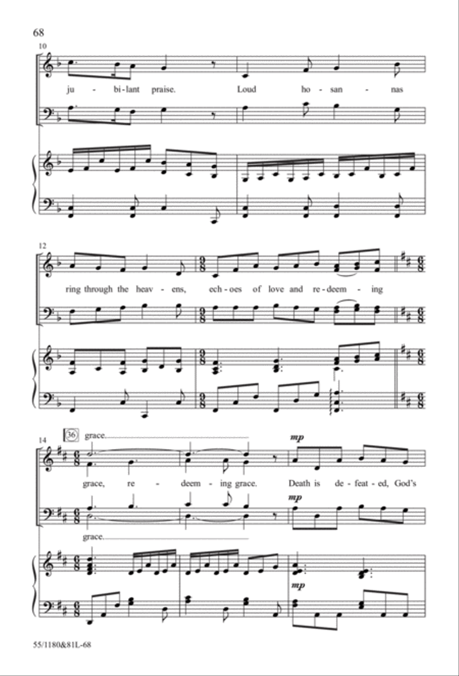 Amazing Love! Amazing Love! 4-Part scores gallery preview page 21