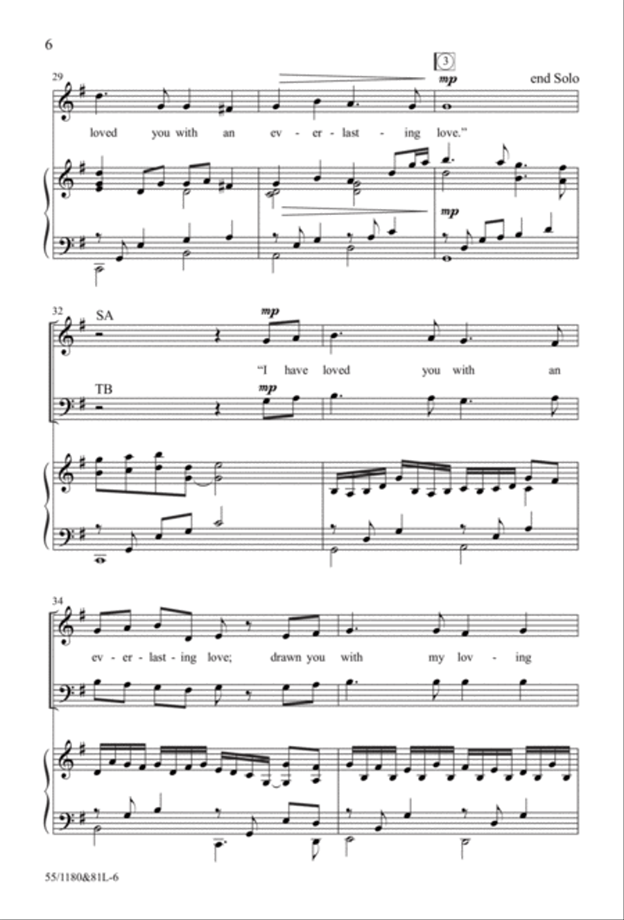 Amazing Love! Amazing Love! 4-Part scores gallery preview page 4