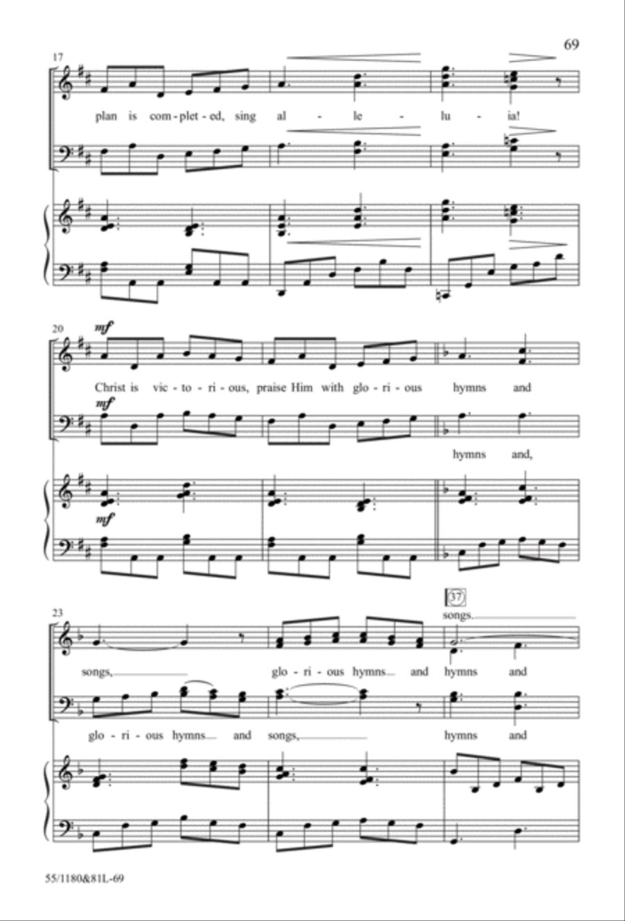 Amazing Love! Amazing Love! 4-Part scores gallery preview page 22