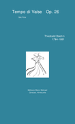 Tempo di Valse Op. 26 for solo flute