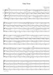 Sibelius Valse Triste, for string quartet, CS602