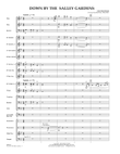 Down by the Salley Gardens - Full Score