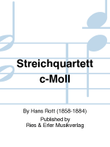 Streichquartett c-Moll