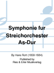 Symphonie für Streichorchester As-Dur