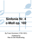 Sinfonie Nr. 4 c-Moll Op. 102