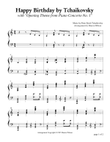 Happy Birthday by Tchaikovsky
