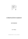 CORONATION MARCH from 