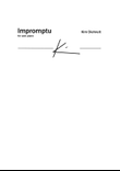 Diehnelt: Impromptu for solo piano