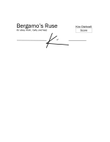 Diehnelt: Bergamo’s Ruse for oboe, violin, ‘cello, and harp