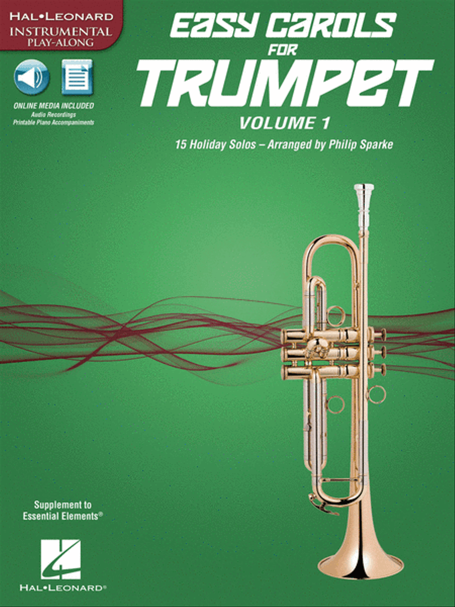Easy Carols for Trumpet, Vol. 1 B-Flat Trumpet scores gallery preview page 1