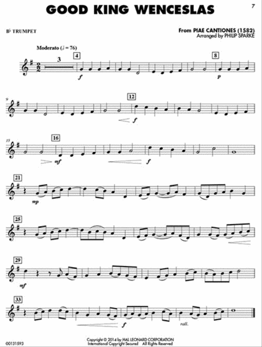 Easy Carols for Trumpet, Vol. 1 B-Flat Trumpet scores gallery preview page 2