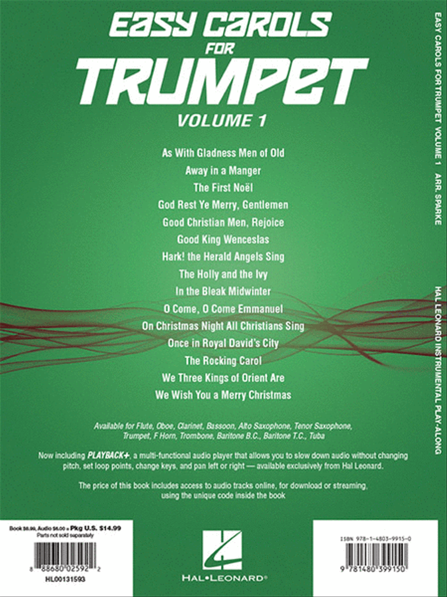 Easy Carols for Trumpet, Vol. 1 B-Flat Trumpet scores gallery preview page 4