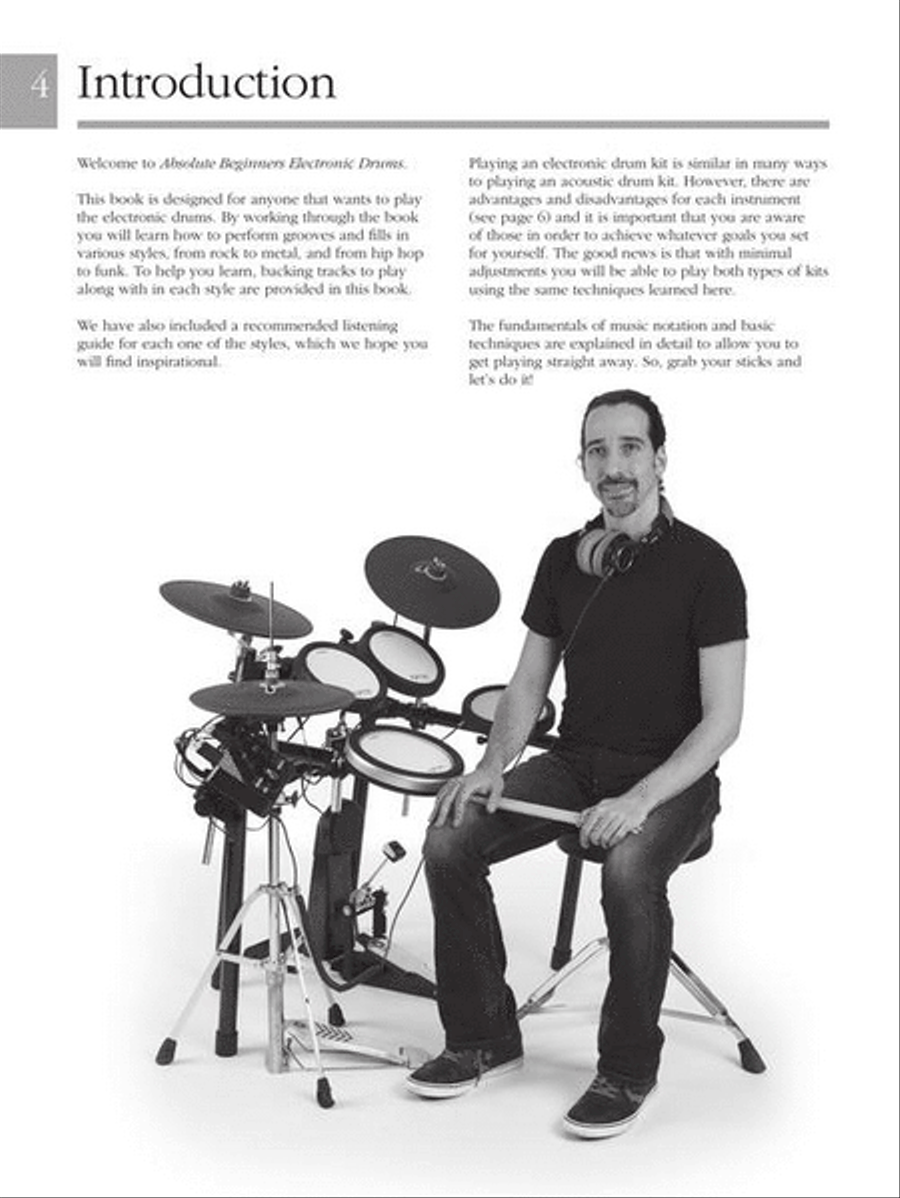 Absolute Beginners Electronic Drums Drums scores gallery preview page 4
