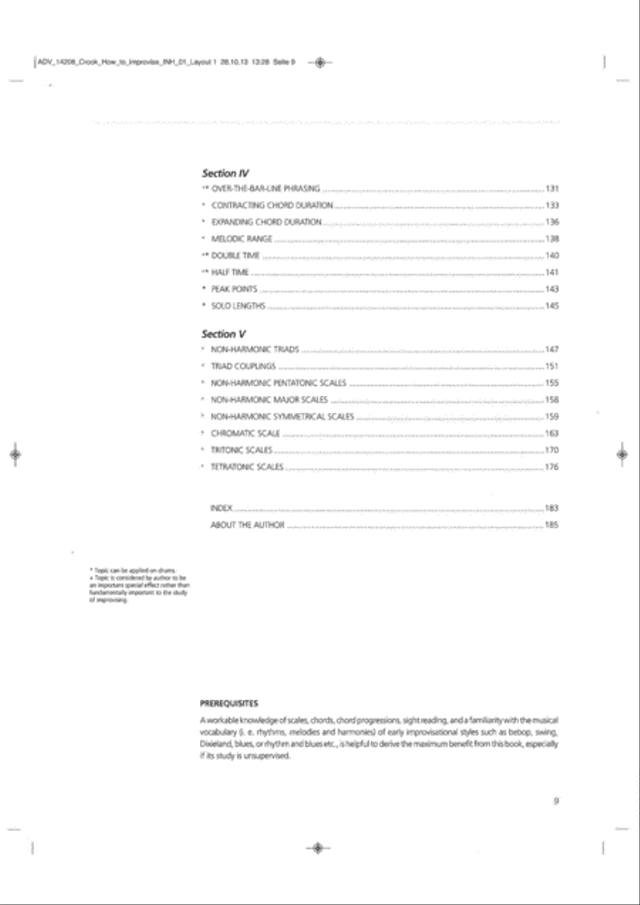 How To Improvise How To Improvise Book and Digital Audio scores gallery preview page 3