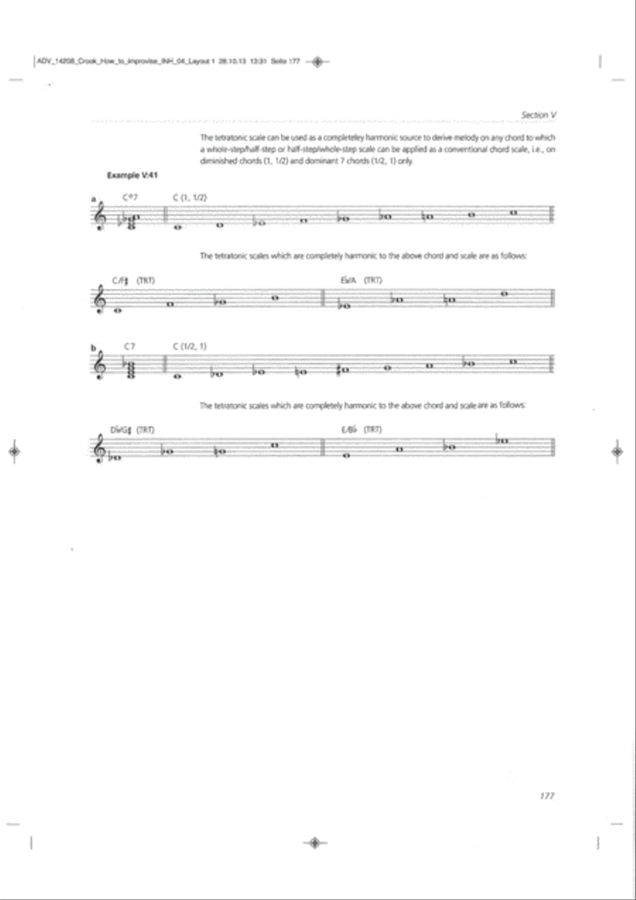 How To Improvise How To Improvise Book and Digital Audio scores gallery preview page 14