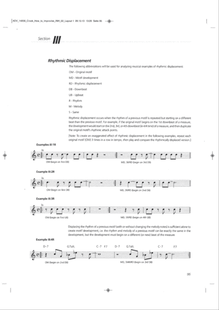 How To Improvise How To Improvise Book and Digital Audio scores gallery preview page 6