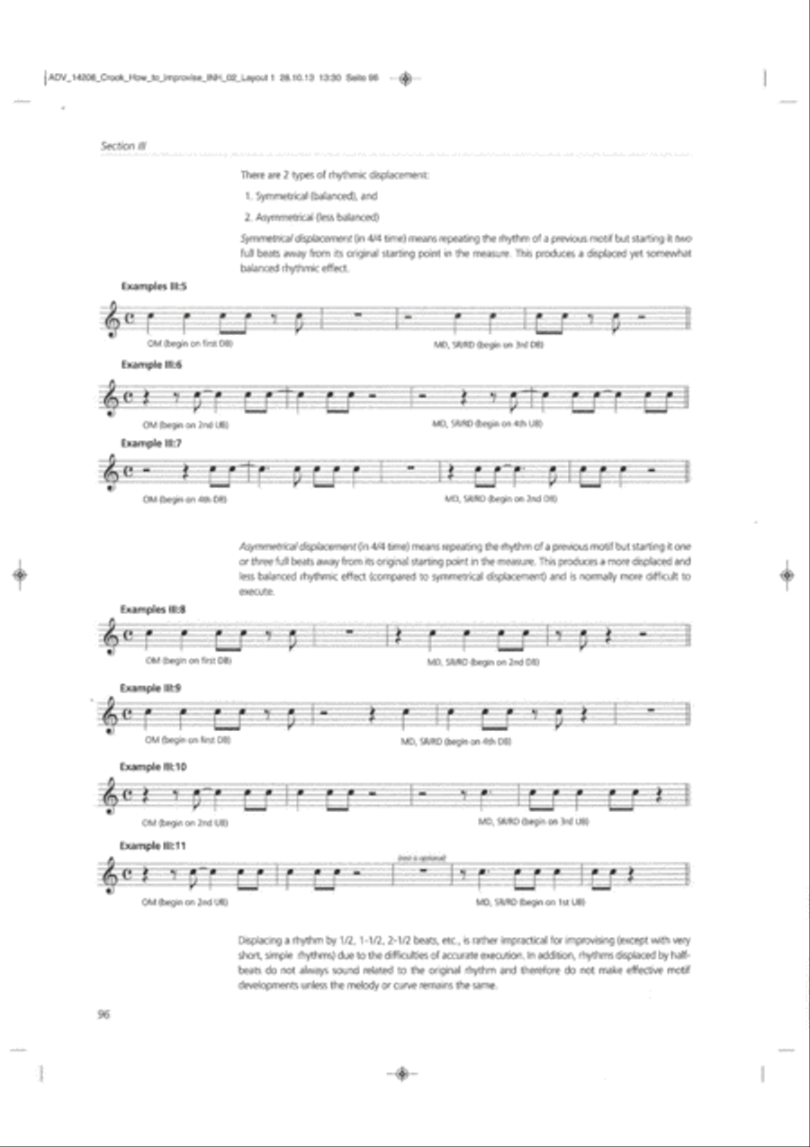 How To Improvise How To Improvise Book and Digital Audio scores gallery preview page 7
