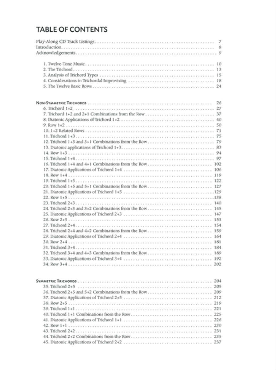 Twelve-Tone Improvisation CD scores gallery preview page 2