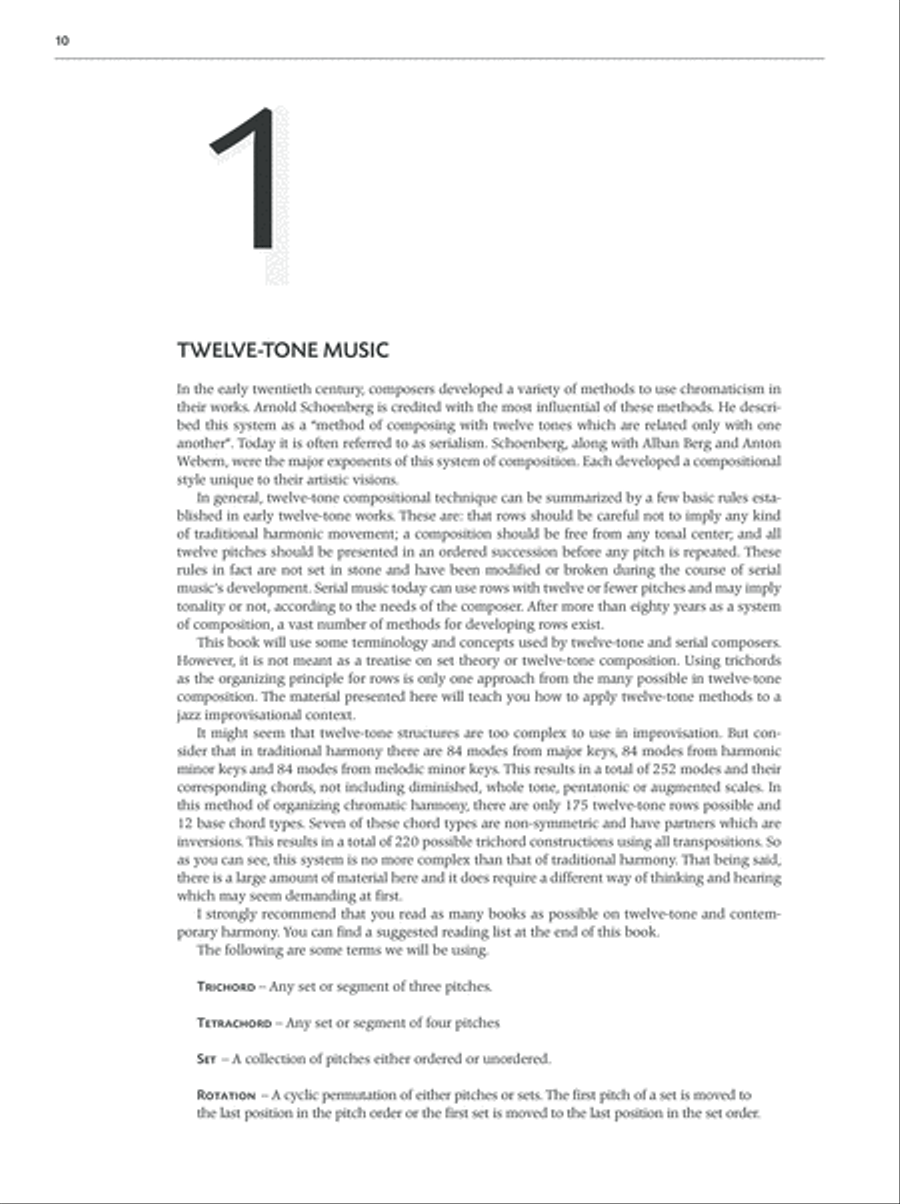Twelve-Tone Improvisation CD scores gallery preview page 6