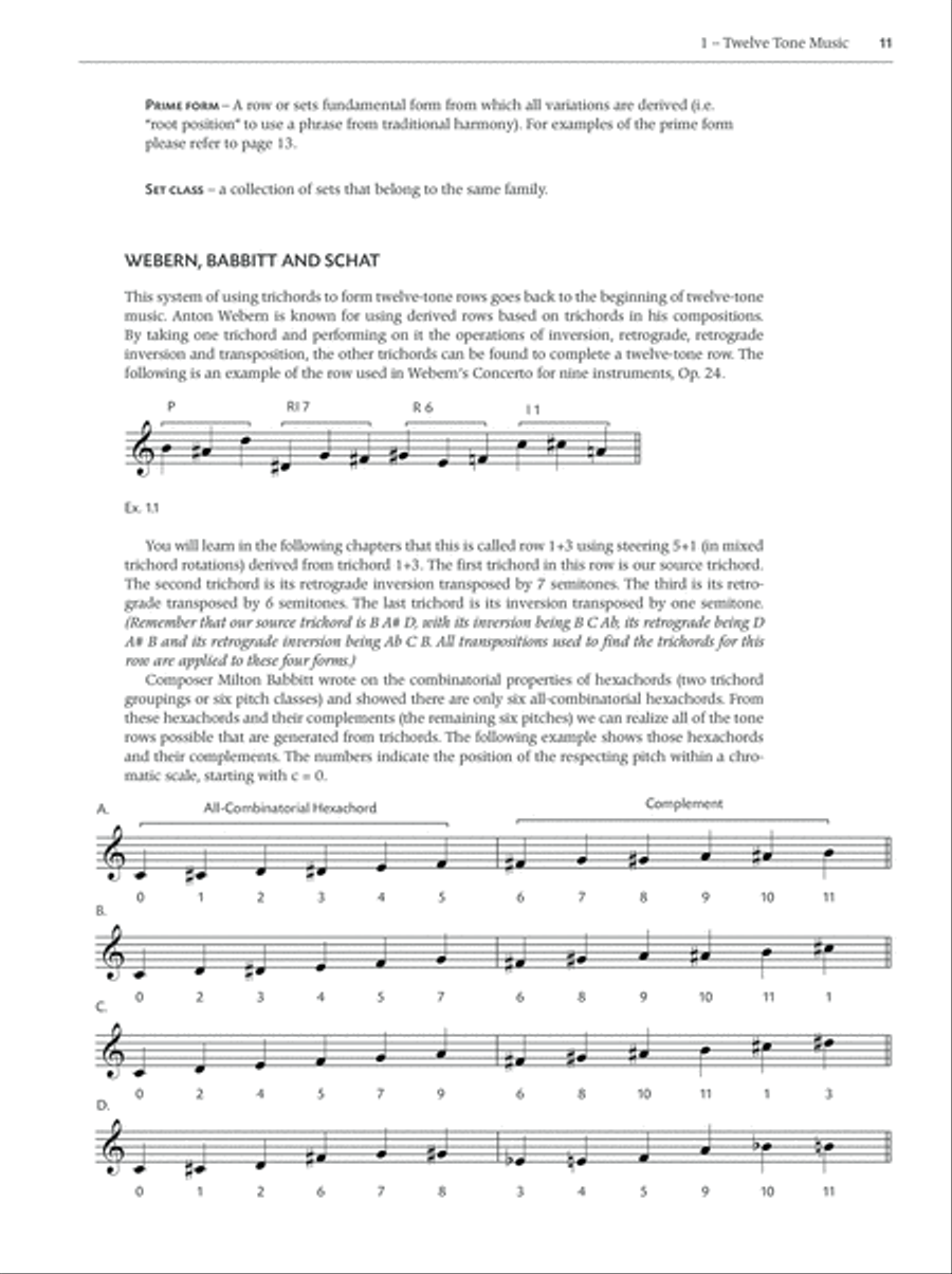 Twelve-Tone Improvisation CD scores gallery preview page 7