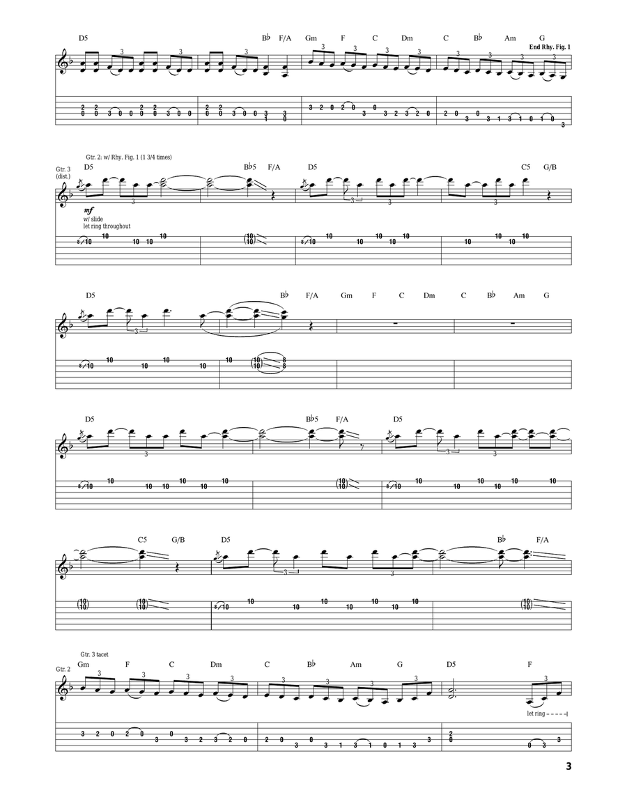 Toccata-Carpimus Noctem Toccata-Carpimus Noctem Classical Guitar scores gallery preview page 3