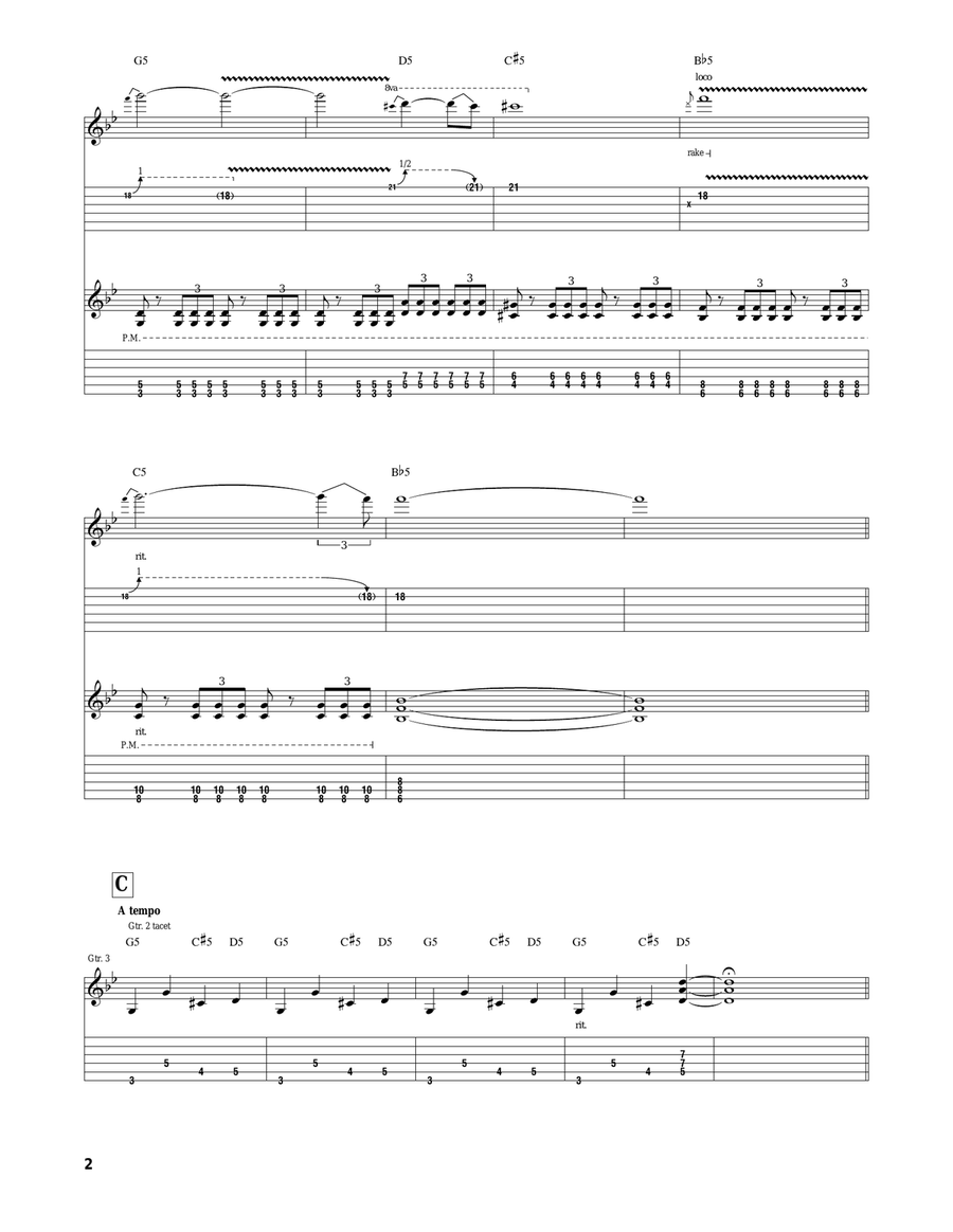 The Mountain The Mountain Acoustic Guitar scores gallery preview page 2