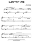 Glorify Thy Name (arr. John Purifoy)